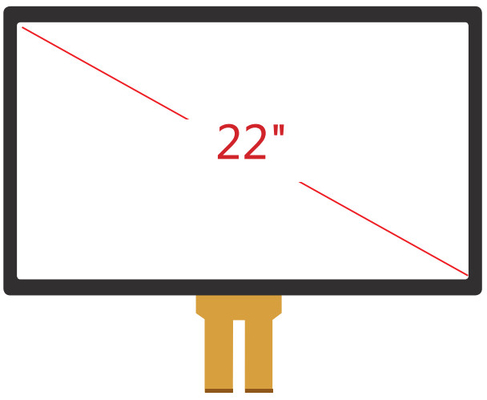 PCT 22&quot;スマートな家、複数のポイント接触のための写し出された容量性タッチ画面