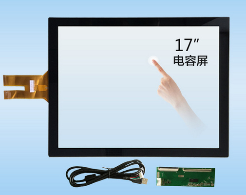 17 インチの 10 点の写し出された容量性タッチ画面 Lcd のパネル、産業接触パネル