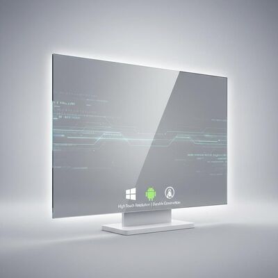 Windows Android Linux対応 高タッチ解像度と耐久性のある構造を備えた投影容量タッチパネル