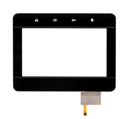I2C の多接触は容量性タッチスクリーンのパネルを 4.3 インチの接触ガラス写し出しました